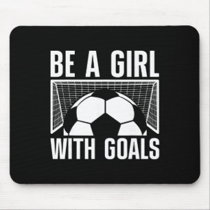 Coole Fußball Für Frauen Mädchen Fußll Fußball Lie Mousepad