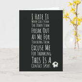 Coole Fußball-Girls Karten für ihre Spielkinder (Gelbe Blume)