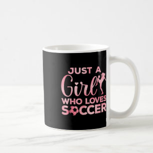 Coole Fußball-Kunst für Frauen, jugendliche Mädche Kaffeetasse
