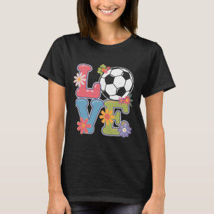 Coole Fußball-Kunst für Frauen, jugendliche Mädche T-Shirt
