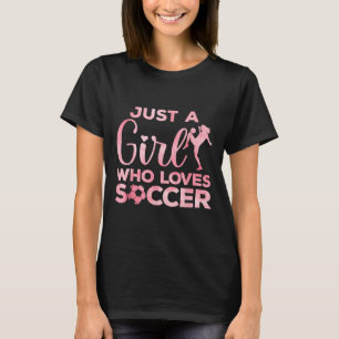 Coole Fußball-Kunst für Frauen, jugendliche Mädche T-Shirt