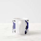 coole Fußball-Tasse Espressotasse (Rückseite)