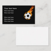 Coole Fußball-Themenkarten Visitenkarte (Vorne/Hinten)