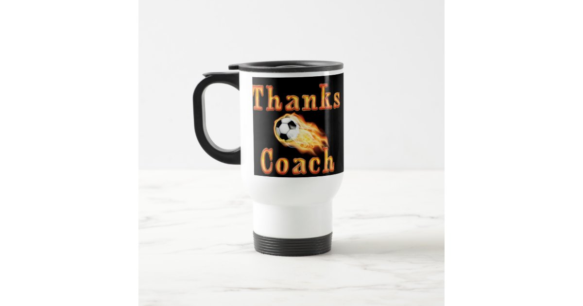 Coole Fussball Trainer Geschenk Ideen Die Reisebecher Zazzle De