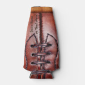 Coole Fußballflasche Cooler PERSONALISIERT Flaschenkühler (Vorderseite)