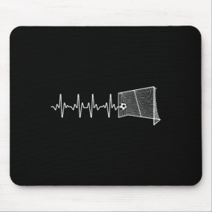 Coole Fußballkunst für Männer Frauen Fußballfans F Mousepad