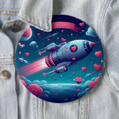 Coole/futuristische Raumschifffahrt Button (Beispiel)