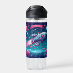 Coole/futuristische Raumschifffahrt Trinkflasche