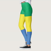Coole Gabon Flag Fashion Leggings (Links)