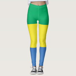 Coole Gabon Flag Fashion Leggings