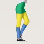 Coole Gabon Flag Fashion Leggings (Rechts)