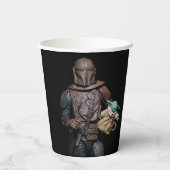 Coole Galactic Bounty Hunter Party Paper Teller Pappbecher (Rückseite)