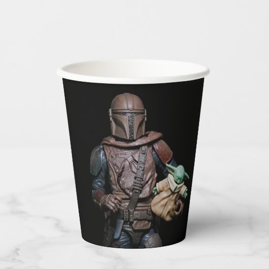 Coole Galactic Bounty Hunter Party Paper Teller Pappbecher (Vorderseite)