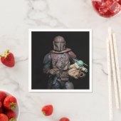 Coole Galactic Bounty Hunter Party Paper Teller Serviette (Beispiel)