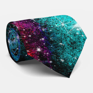 coole Galaxie-Muster Krawatte