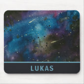 Coole Galaxie Weltraumbahnhöfe Mousepad (Vorne)