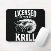 Coole Garnelen Cajun Meeresfrüchte Garnelenfang Mousepad (Mit Mouse)