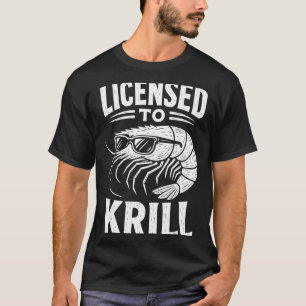 Coole Garnelen Cajun Meeresfrüchte Garnelenfang T-Shirt