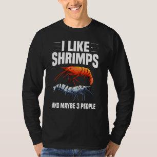 Coole Garnelen für Männer Garnelen Fischzucht Appe T-Shirt