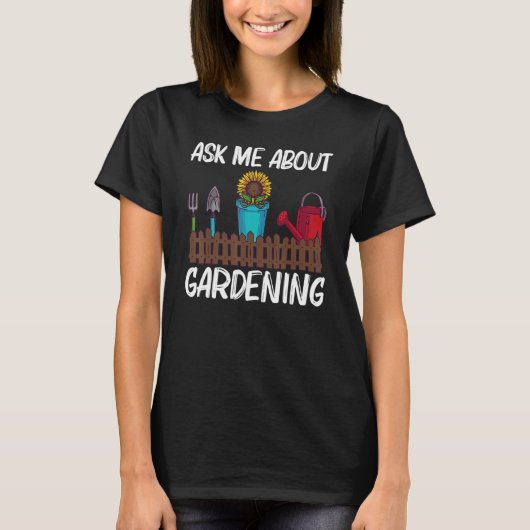 Coole Gärtnerei für Männer - Garten T-Shirt (Vorderseite)