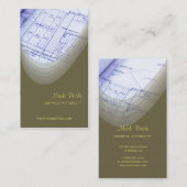 Coole Gebäude, Architekten und Visitenkarten Visitenkarte (Vorne/Hinten)