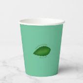 Coole Geburtstagsparty Frische Gartenanlage Pappbecher (Rückseite)