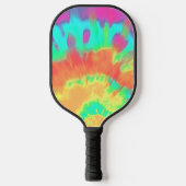 Coole gefärbte Krawatte Pickleball Schläger (Vorderseite)