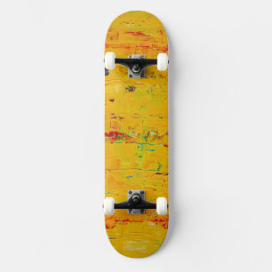 Coole Gelbe Ästhetik Skateboard