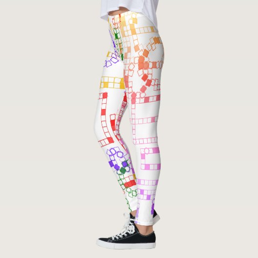 Coole Gemusterte Leggings (Links)