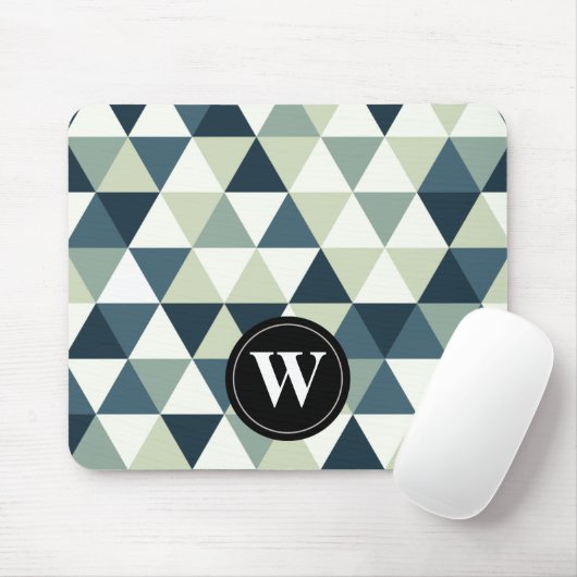 Coole geometrische Dreiecke, kundenspezifisches Mousepad (Mit Mouse)