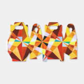 Coole geometrische Formen in warmen Farben Geschenkschachtel (Ungefaltet)