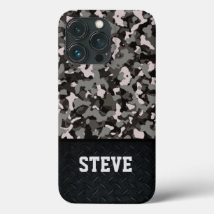 Coole, gequälte Camouflage Name Men's Stilvoll Case-Mate iPhone Hülle