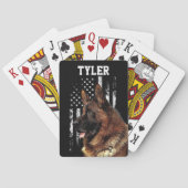 Coole geruchte Fahne  Spielkarten (Rückseite)