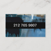 coole Geschäfts-Karten Visitenkarte (Rückseite)