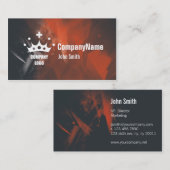 Coole Geschäftskarte Visitenkarte (Vorne/Hinten)