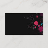 coole Geschäftskarte Visitenkarte (Rückseite)