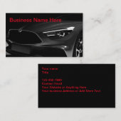 Coole Geschäftskarten für Automotive Visitenkarte (Vorne/Hinten)