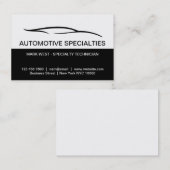Coole Geschäftskarten für moderne Automobil-Spezia Visitenkarte (Vorne/Hinten)