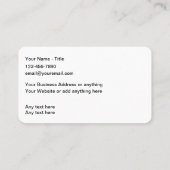 Coole Geschäftskarten für moderne Automotive Servi Visitenkarte (Rückseite)