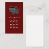 Coole Geschäftskarten für moderne Automotive Visitenkarte (Vorne/Hinten)