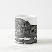 Coole Geschenk Astrologie-Zeichen-Tasse Löwe Kaffeetasse (Mittel)