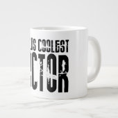 Coole Geschenke für Ärzte: Coolster Arzt der Welt Jumbo-Tasse (Vorderseite Rechts)