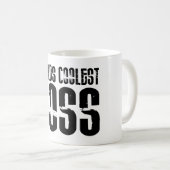Coole Geschenke für Chefs: Weltcoolster Chef Kaffeetasse (VorderseiteRechts)