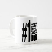 Coole Geschenke für Ehemänner: Ehemann der Kaffeetasse (Vorderseite Links)