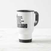 Coole Geschenke für Ehemänner: Ehemann der Reisebecher (VorderseiteRechts)