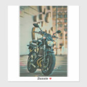 Coole Geschenke für Motorradfahrer Aufkleber (Blatt)