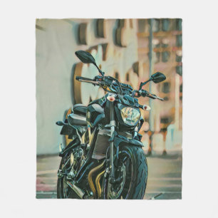Coole Geschenke für Motorradfahrer Fleecedecke