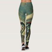 Coole Geschenke für Motorradfahrer Leggings (Rückseite)