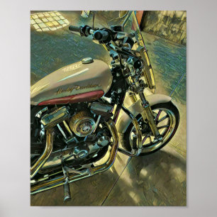 Coole Geschenke für Motorradfahrer Poster