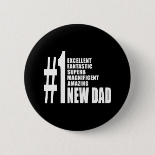 Coole Geschenke für neue Väter: Neuer Vater der Button